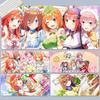 Anime "The Quintessential Quintuplets"King Size Keyboard Pad & Mouse Pad Featuring Ichika, Nino, Miku, Yotsuba, and Itsuki