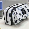 Canvas Pen Bag Retro Puppy Stationery Bag Portable Pencil Case  Back To School Gift