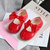 Children's Candy Color Small Shoes Soft Soles Spring New Korean Version Big Bow Little Child Princess Shoes Shoes