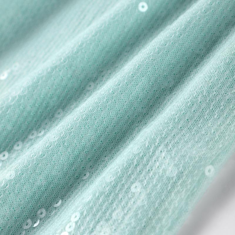 Дамское женское сексуальное длинное сетчатое платье с пайетками и разрезом по талии, элегантное вечернее клубное платье для вечеринки