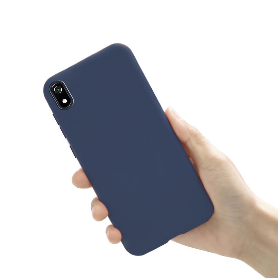Чехол для телефона Xiaomi Redmi 7A 7 A Матовый Черный Силиконовый ТПУ Мягкие Чехлы Задняя Крышка Для Xiomi Redmi 7 7A Redmi7A Чехол Fundas