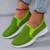 Fashion Spring Autumn Mesh Breathable Loafers Women Lightweight Slip On Casual Sneakers Woman Plus Size Comfort Soft Sole Walking Shoes