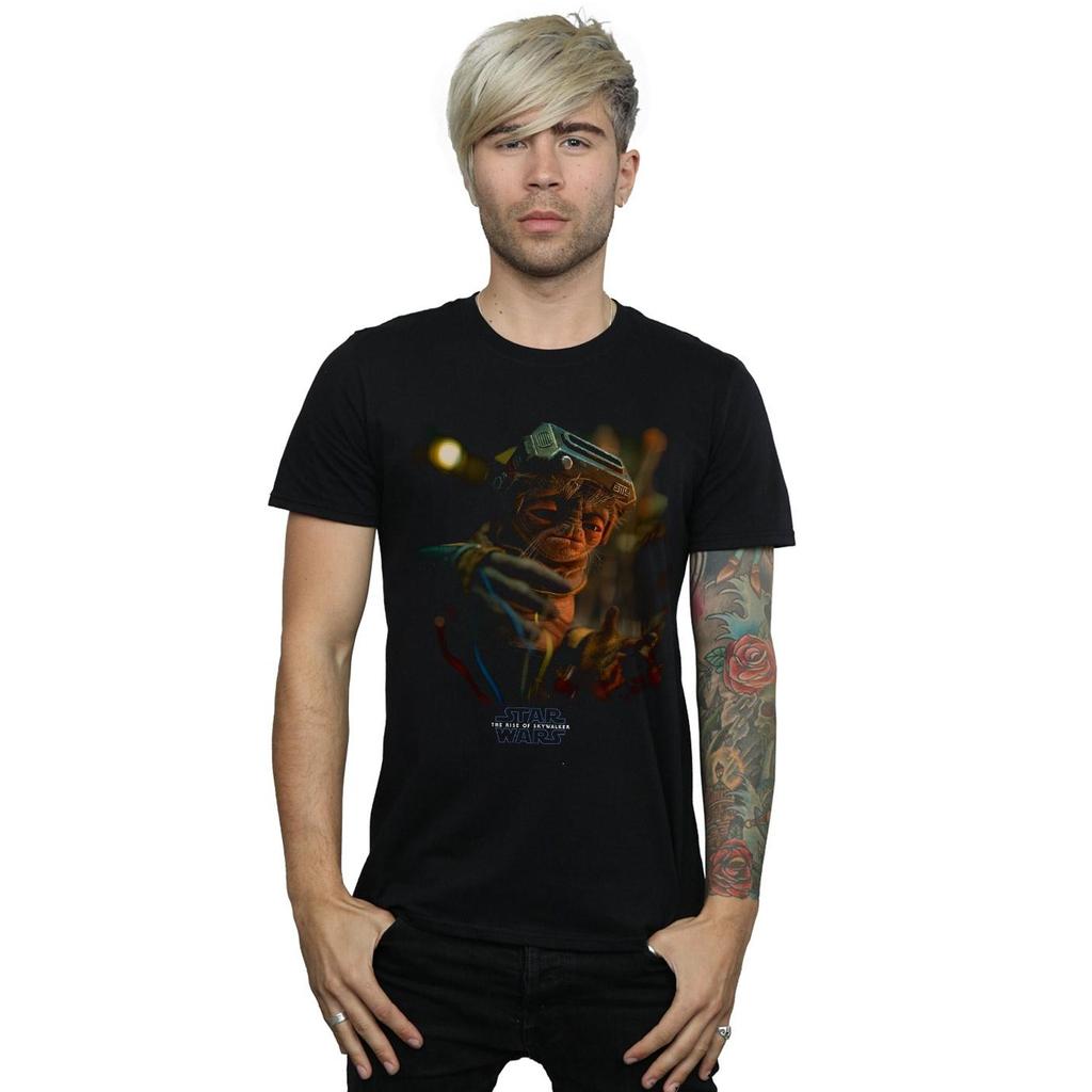 STAR WARS Mens The Rise Of Skywalker Babu Frik T-Shirt