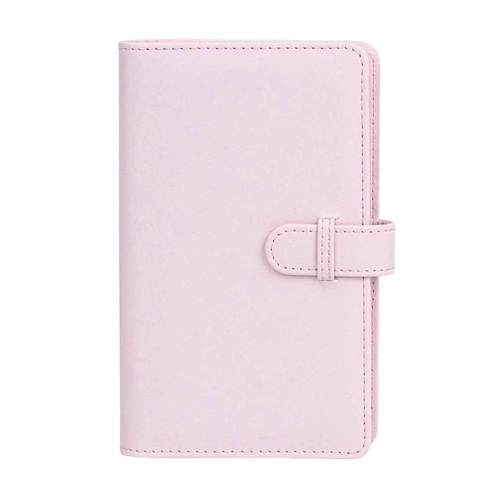 108 Sheets Portable 3 inch Photo Album for Fujifilm Instax Mini 12 for Collection Green Pink Ticket Card Collection Book