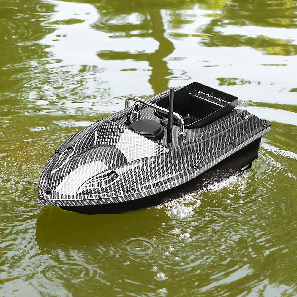Лодка для рыбалки с GPS-наживкой и контейнерами для одной наживки. Автоматическая лодка для наживки с дистанционным управлением.