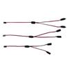 2Pcs 150/200/250/300Mm Rc Servo Y Extension Cord Cable Lead Wire For Jr Futaba Rc Battery Drone Car Boat Helicopter Airplane