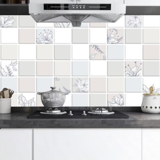 Кухонная наклейка на стену Маслостойкая Клейкая Наклейка на шкаф Водонепроницаемая Устойчивая к пятнам Фрукты