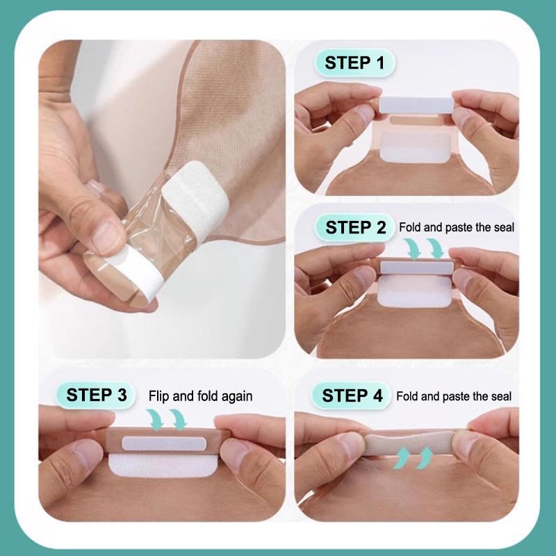 Пакеты для стомы Barrier Ostomy Colostomy Двухкомпонентные дренируемые мешки с кольцом или зажимом Взрослые Дети Илеостома Уход за стомой 20-65 мм