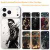Крутая премиальная наклейка-обертка в стиле Спарты для iPhone 17 Pro/Max, Защитная декаль для задней рамки и камеры (Не чехол)