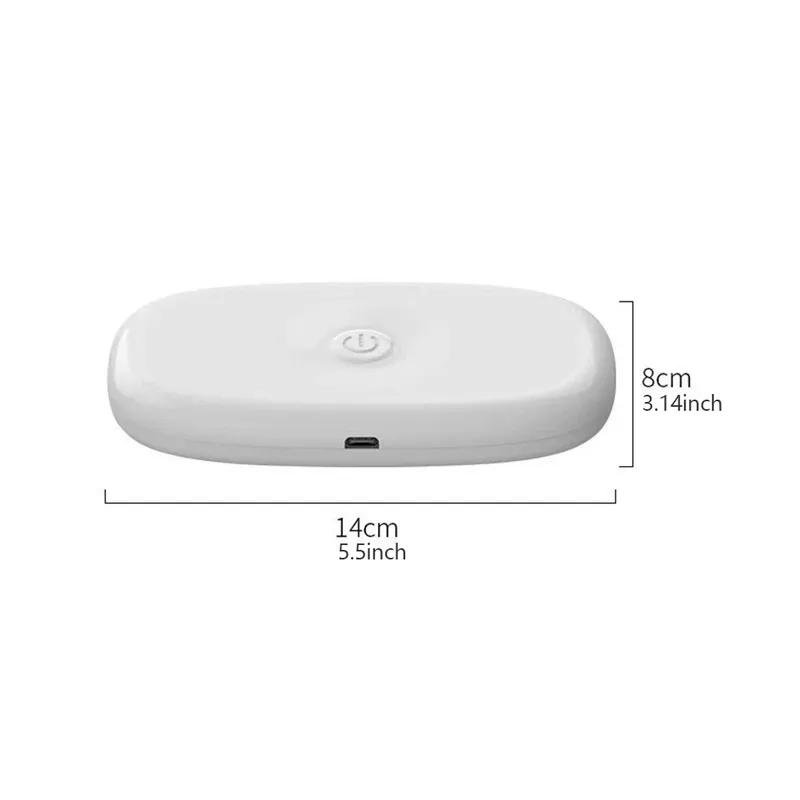New Car Touch Light LED Wall Reading Lamp Magnet Base Car Ceiling Light Ambient Mood Trunk Lighting USB Rechargeable Lamp