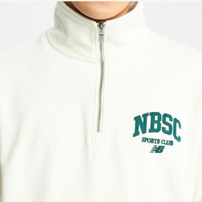 New Balance Uni Nbsc Толстовка с застежкой-молнией на половину длины Nbncd31823 64