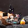 Micro Landscape Halloween Decoration Accessories Mummy Skull Wizard Face-Free Monster Pumpkin Resin Small Ornaments