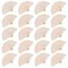 1/10/20Pcs Wooden Folding Fan Hollow Portable Fan Summer Hand Held Ribs Wedding Desktop Decoration