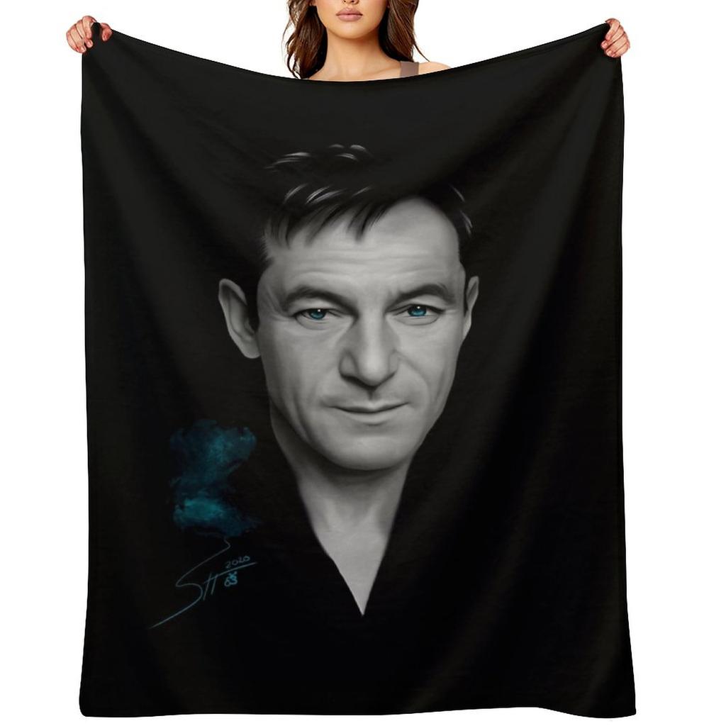 Jason Isaacs Throw Blanket Moving Picnic valentine gift ideas Soft Plaid Blankets