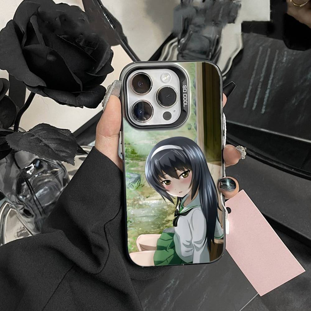 Чехол для телефона G-GIRLS и P-PANZER для iPhone 17,16,15,14,13,12,Pro MAX Черный Матовый Ударопрочный Чехол
