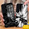 Неизвестный Художественный Чехол Для Телефона Для Samsung S25 Edge Ultra S23 S22 S21 S20 Ultra Plus S24 Fe A54 A53 A25 A16 A14 Стеклянная Крышка