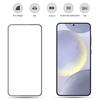 MOCOLO 25 шт. Защитное стекло для экрана Samsung Galaxy S25, полное покрытие, закаленное стекло, шелкография по краям