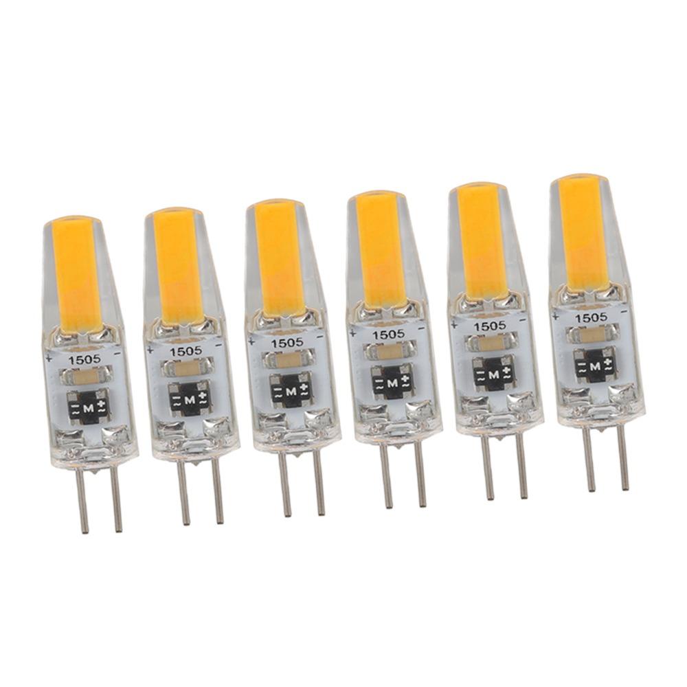 6PCS 120V G4 Light Bulb 2W LED Bulb Easy Light Bulb  Bedroom