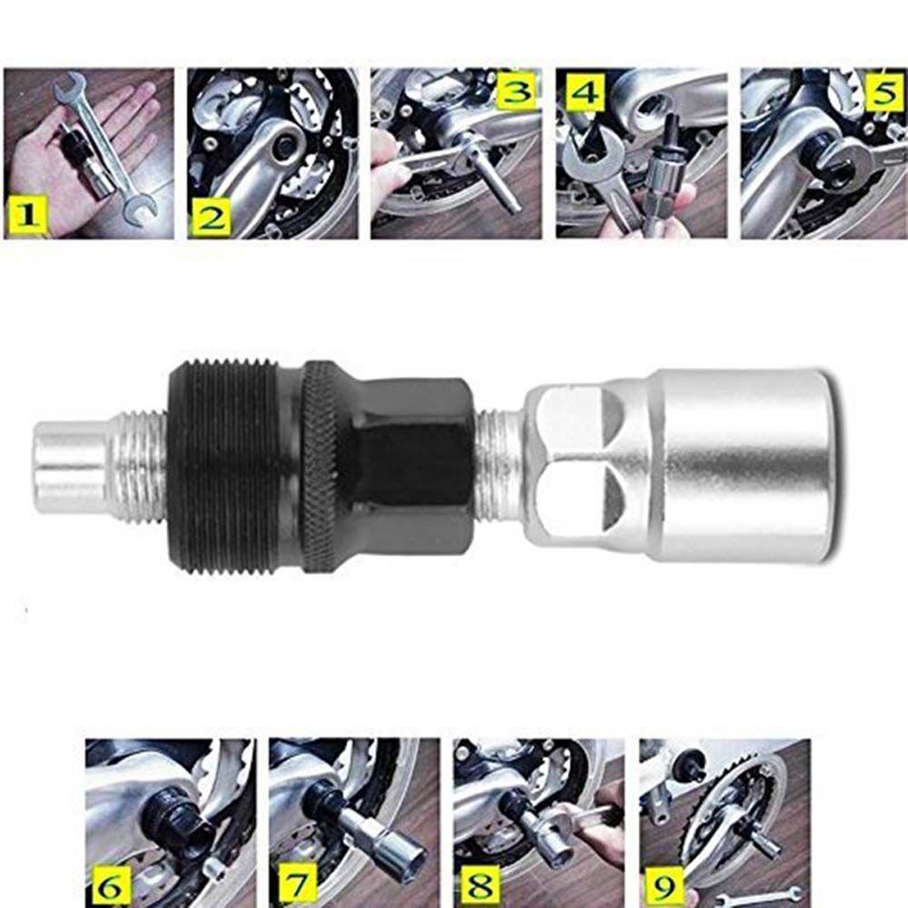 Crank Tool Bicycle Repair Tool Crank Extractor Bicycle Crankset Puller Bike Crank Extractor Removal
