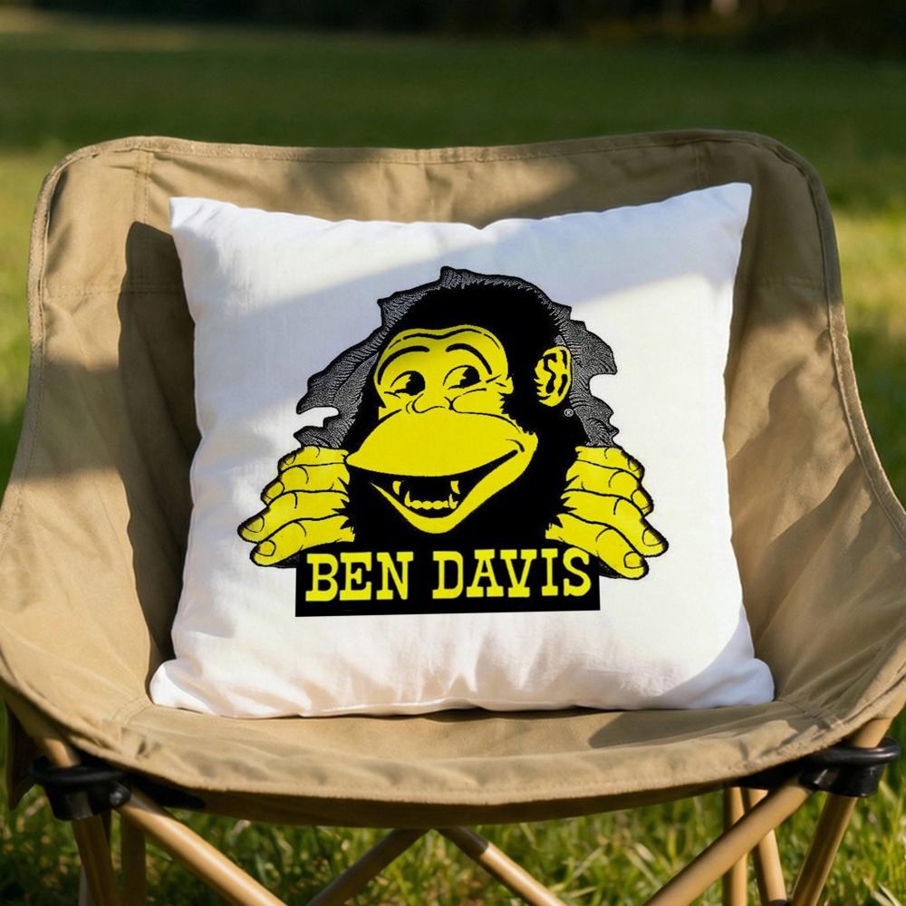 Luxury BBen DDavis Cushion Cover Soft Reversible Durable Pillow Cover MultiScene Use for Home Car Daily Comfort