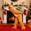 Kids Reindeer Costume Adorable Deer Performance Dress Up for Party Christmas