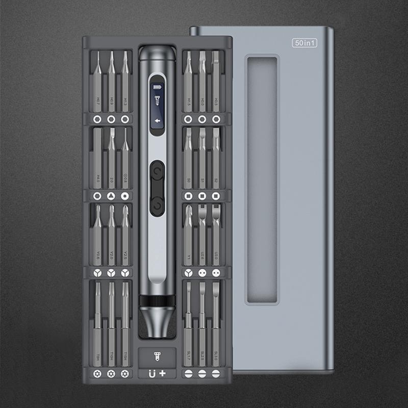 50 в 1 электрическая отвертка прецизионный ремонт электроинструменты набор магнитных отверток для бытовой техники часы телефоны