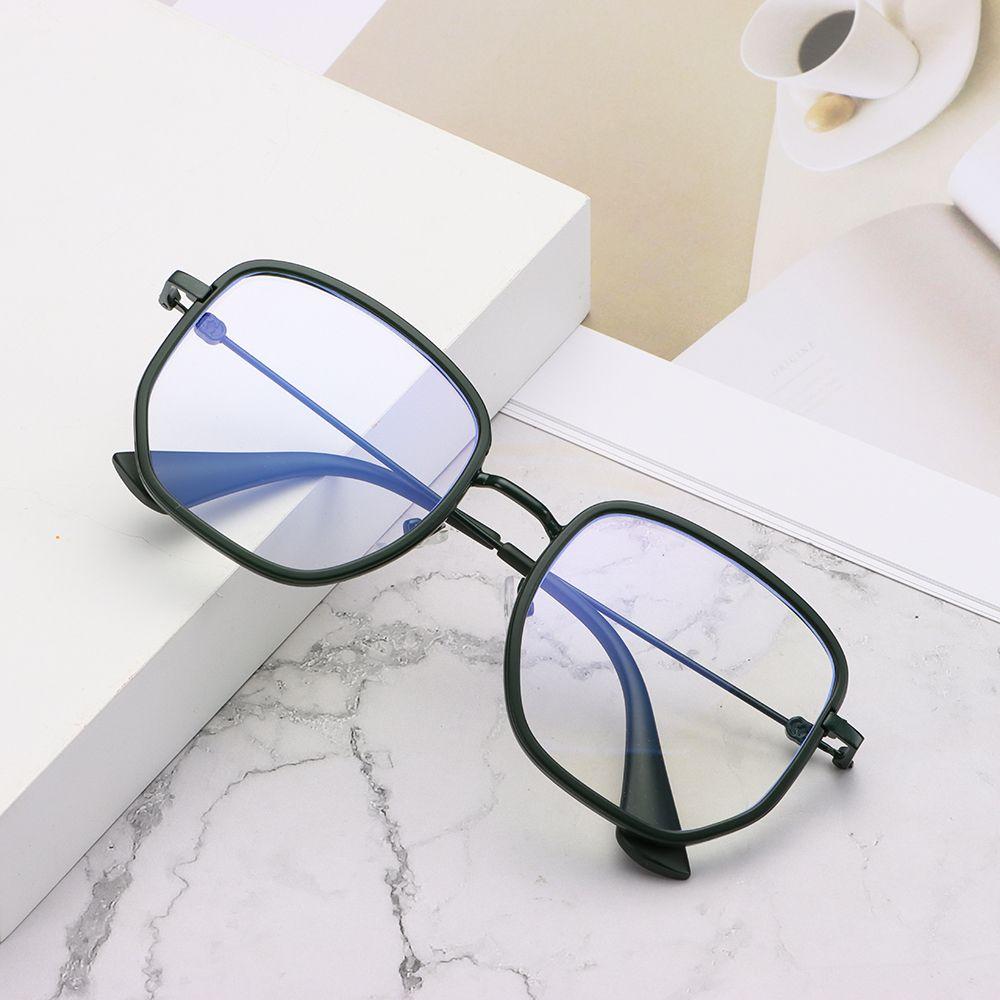 Frame Eyeglasses Big Frame Anti Blue Light Glasses Computer Goggles Anti-radiation Office Glasses