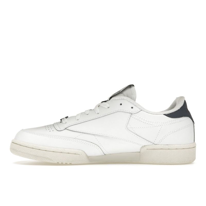 Reebok Club C 85 Белые кроссовки унисекс East Coast Blue - Белый мел 100074163