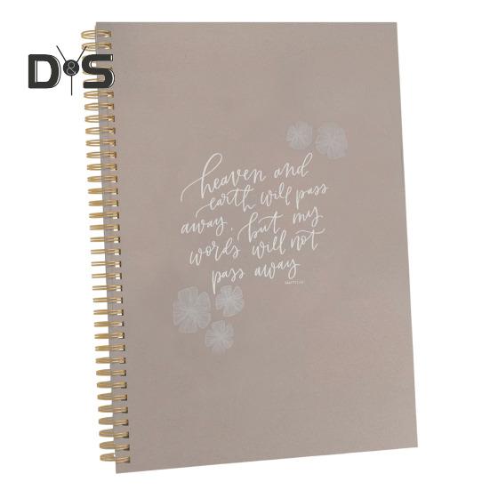 Христианский блокнот с катушкой ниток Религиозный журнал Женский блокнот для изучения Библии Церковные духовные события Христианские канцелярские принадлежности