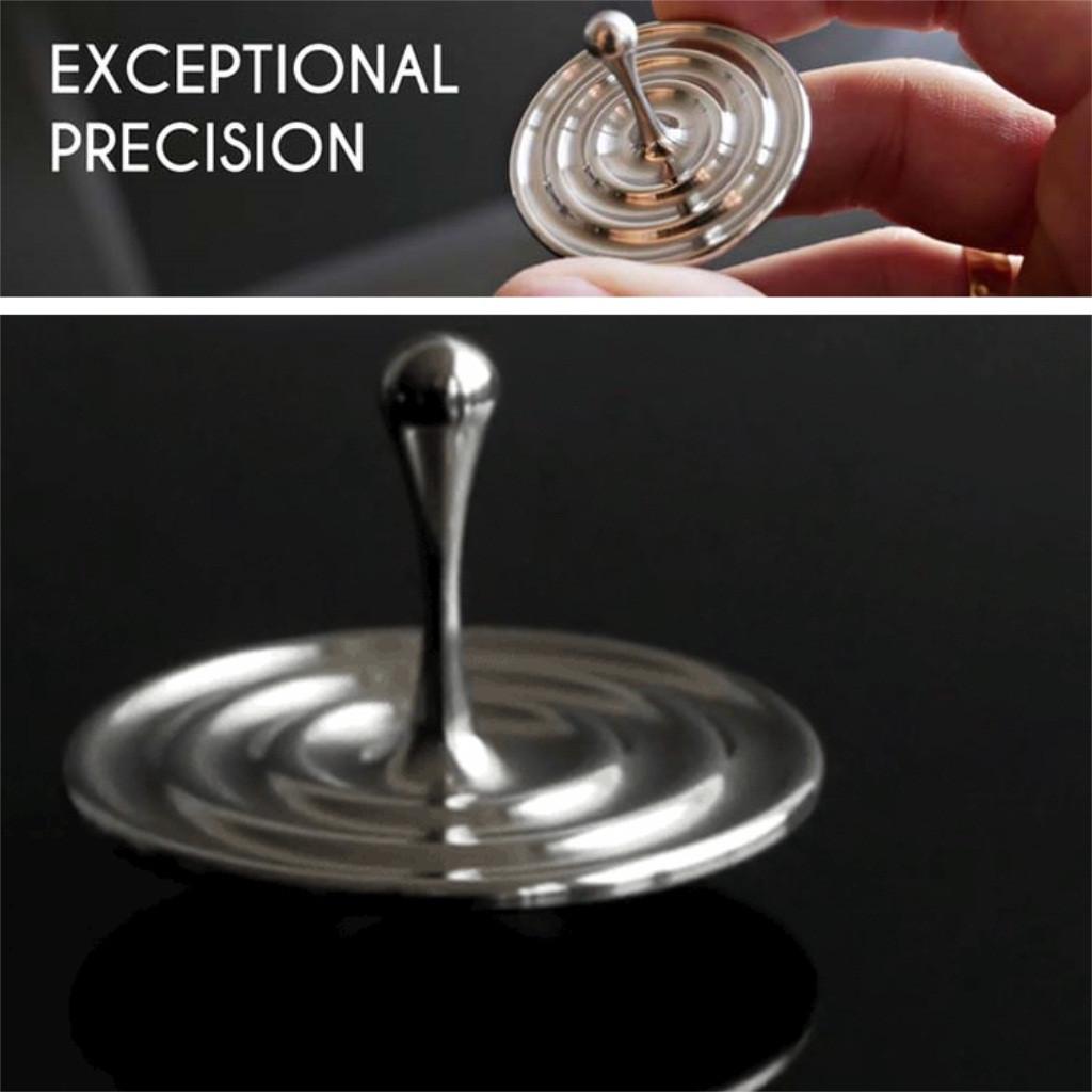 Spinning Top Rotating Magnetic Decoration Desktop Droplets Spiner Toys Gifts