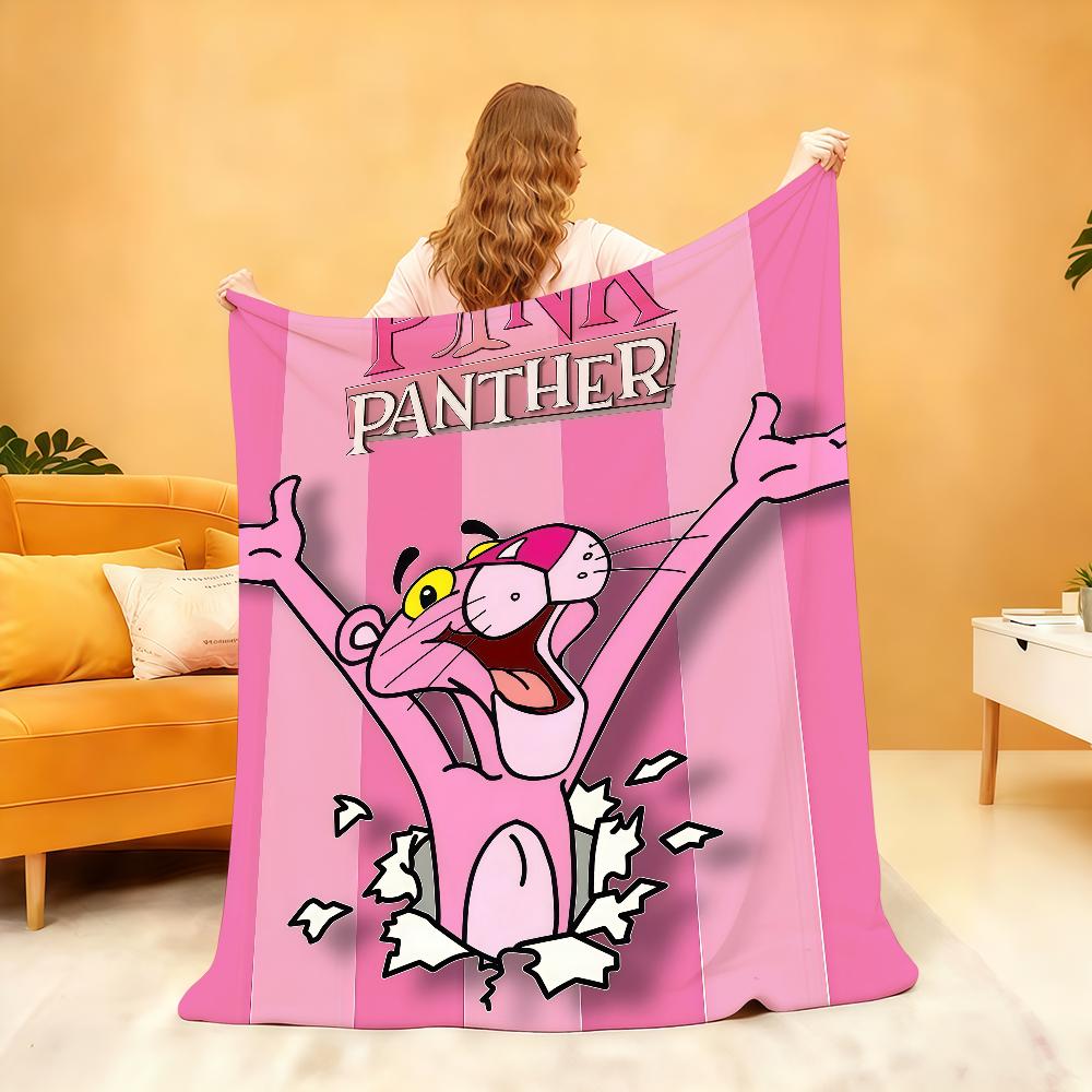Интересное Мультяшное одеяло P PINK K P PANTHER S Милое Мягкое плед для дома Спальни Кровати Дивана Пикника Путешествия Офиса Подарок