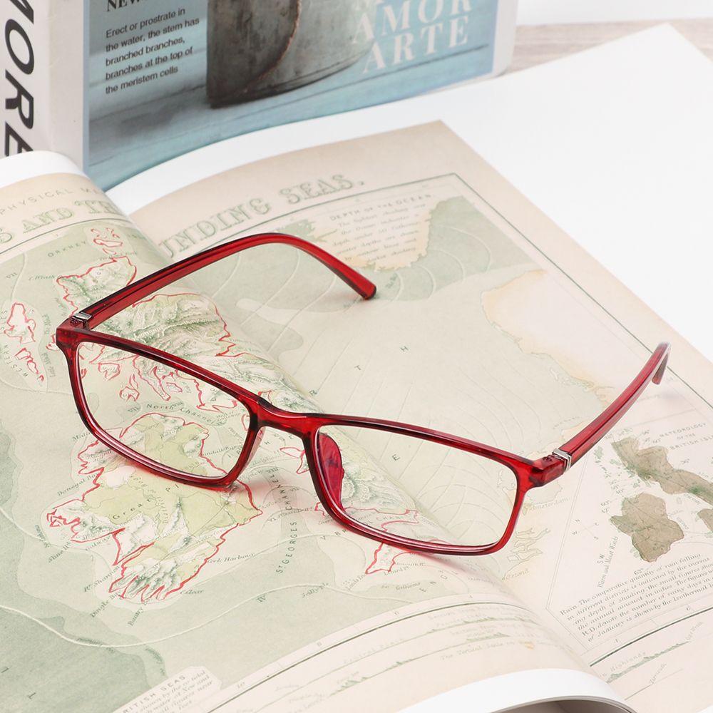 Fashion Portable Vintage Anti-Blue Light Glasses Eyeglasses Ultra Light Frame Eyeglasses Protection