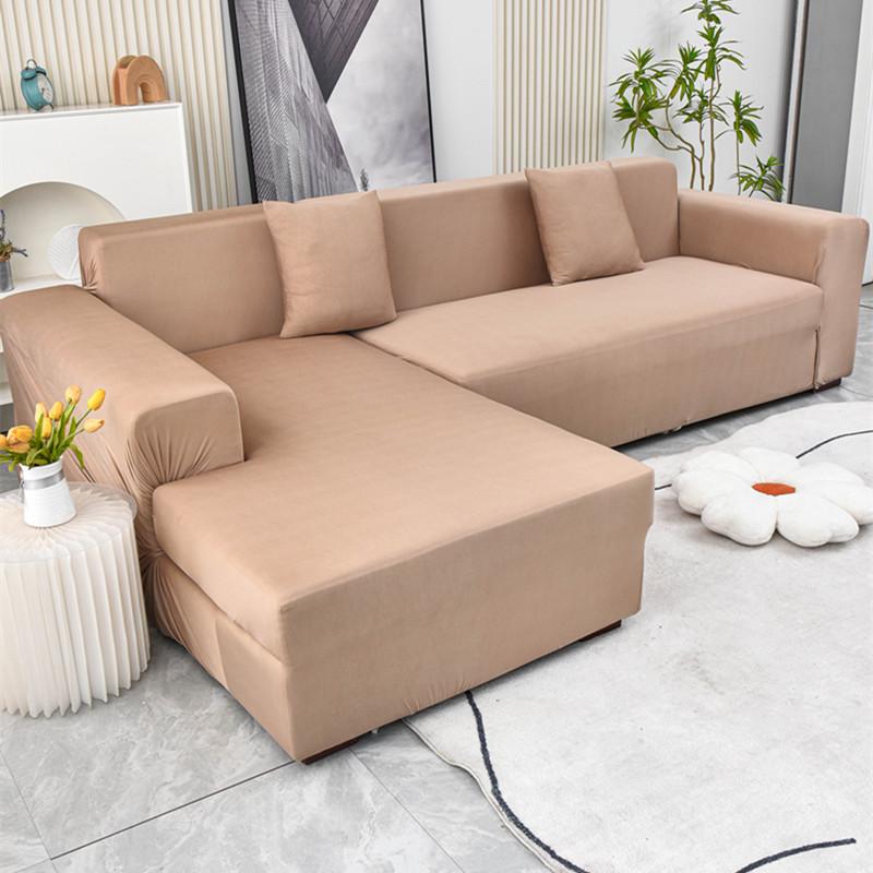 Универсальный эластичный чехол для дивана - Однотонный, Защита от царапин, Защита в четыре сезона для шезлонга