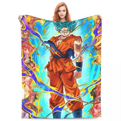 Аниме D-Dragons B-Balls Плед Фланелевое Покрывало Для Дивана Стула Узор Диван Кровать Чехол