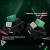 Магнитный переключатель Gateron Magnetic Jade Delta Линейный HIFI Для Магнитной Механической Игровой Клавиатуры Легкий 33г Темный 38г POM Ультрастабильный Шток