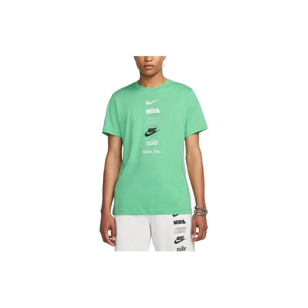 Nike Футболка с втачным рукавом Мужская Зеленая DZ2876-363