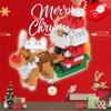 Christmas Santa Building Block Toys Snow Doll Mini Building Blocks Children Toys Christmas Gift Model Mini Micro Blocks