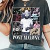 Футболка с принтом Post Malone Tour Music Shirt Posty Big Ass Stadium Tour 2025 Футболка унисекс