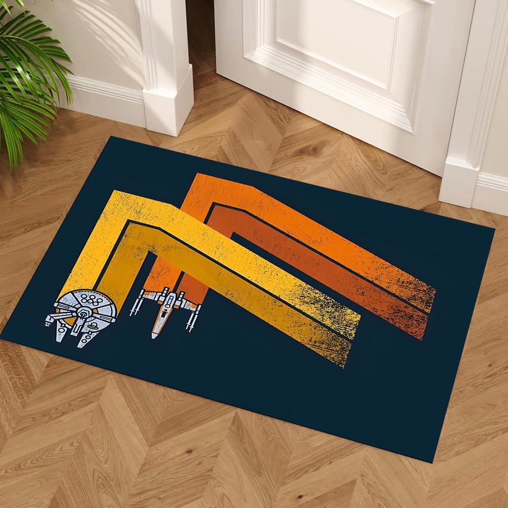 Star Wars Floor Rug Office Rug Design for Outdoor Balcony Study room Playrooms Antislip Carpet Office home decor