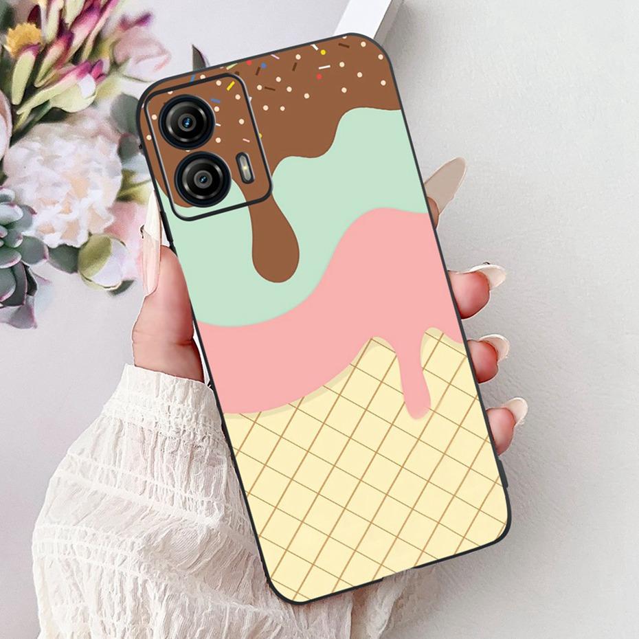 Cute Painting Phone Case For Motorola Moto G53 G73 Soft Silicone TPU Back Cover For MOTO G53 G73 5G Cases Bumpers