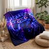 Robotic Hand Holding Game Controller Theme blanket Lightweight Warm Flannel Blanket Decorative Throw Blanket for Home Decoration