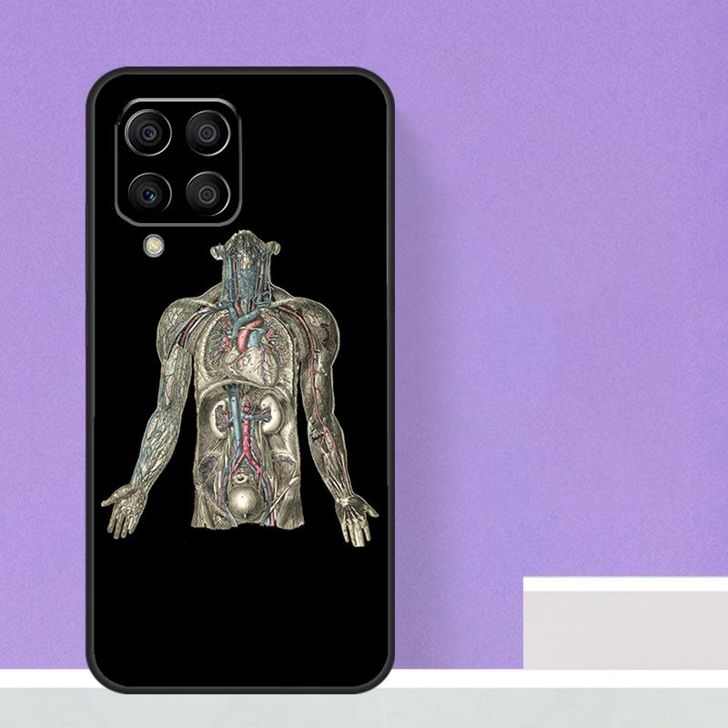Human Anatomy For Samsung Galaxy M12 M32 M52 M14 M34 M54 M21 M51 M31 M30s M20 M15 M55 M13 M33 M53 Case