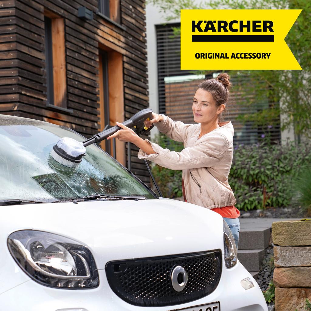 Karcher Ротационная щетка WB 130 Насадка для автомобиля велосипеда [Оригинальный продукт] & 2.644-290.0