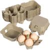 10pcs 4/6/8 Grids Kraft Pulp Organizers Box Storage Trays Container Refrigerator Empty Chicken Holder