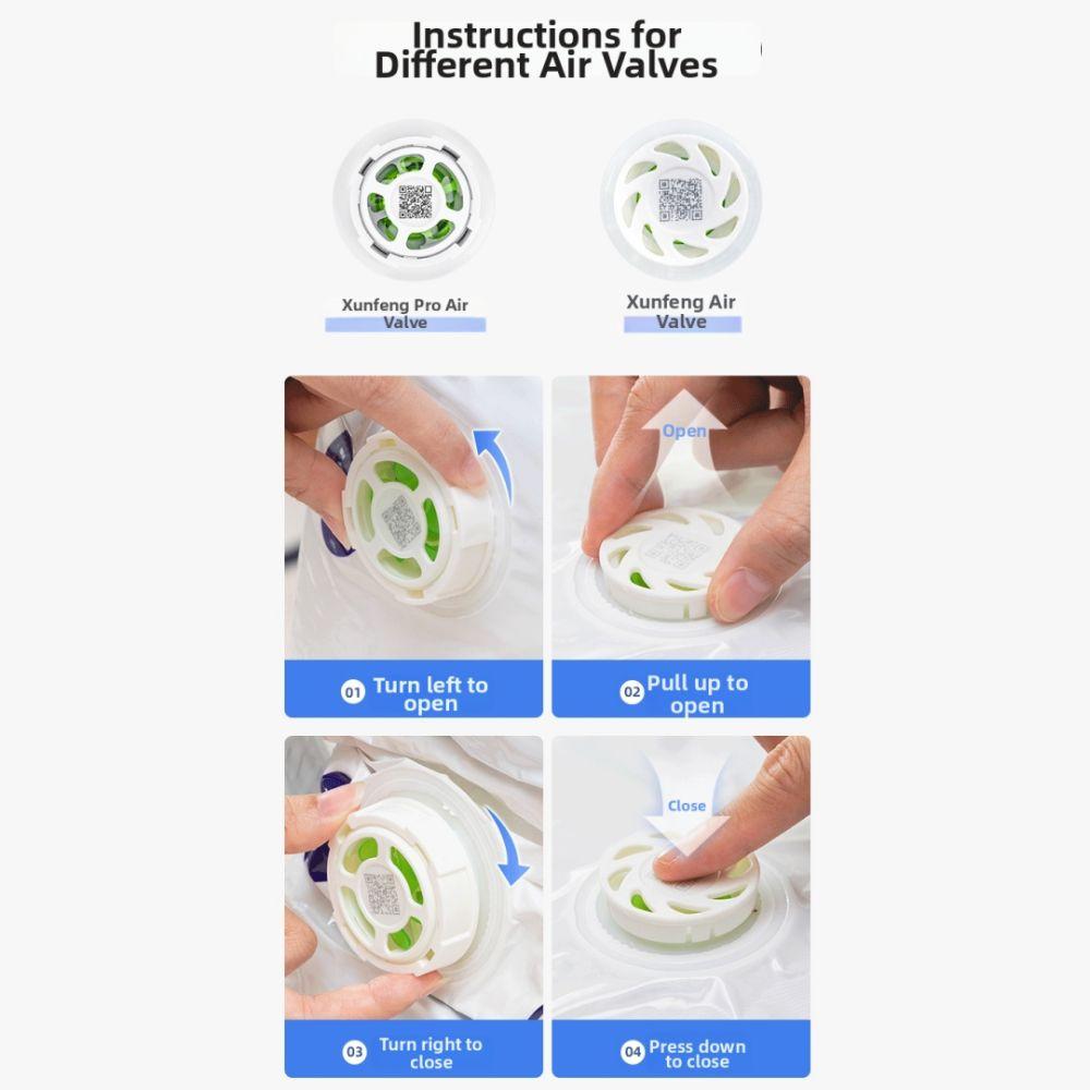 Antibacterial Compression Bags PA+PE Material Quilt Organizer Bag New Vacuum Storage Bags Home Use