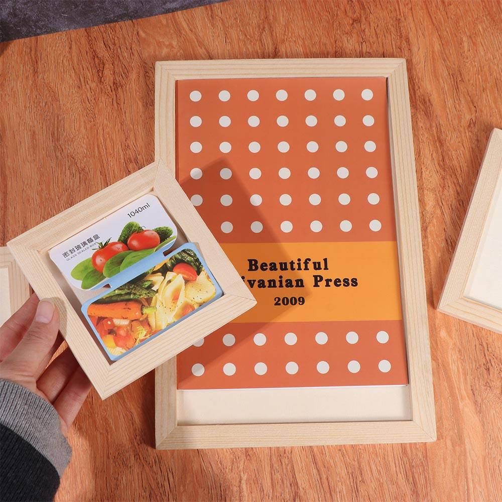 Настольное украшение DIY Пустые глиняные рамки Держатель для арт-пазлов Фоторамка Подарок для детей