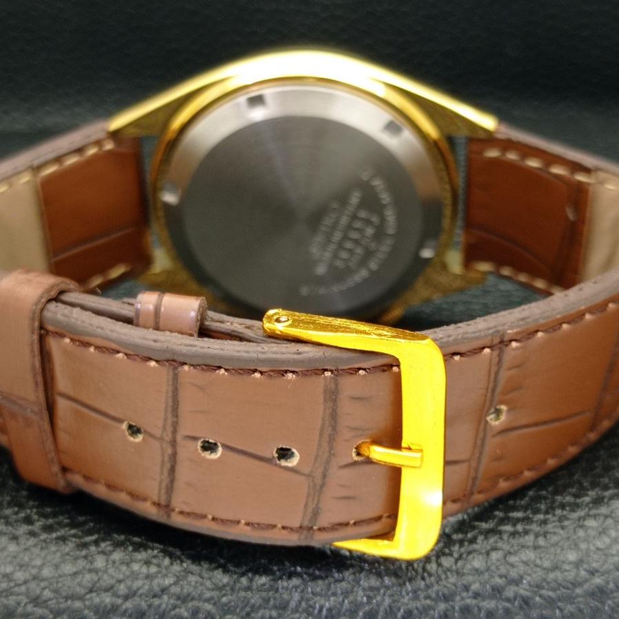 ВОССТАНОВЛЕННЫЕ ВИНТАЖНЫЕ SEIKO 5 AUTO 6309A ЯПОНИЯ МУЖСКИЕ ЧАСЫ С БЕЛЫМ ЦИФЕРБЛАТОМ a425907-2