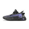 Оригиналы Yeezy Boost 350 V2 Износостойкие Износостойкие Низкие Повседневные Кроссовки Унисекс Черно-Фиолетовые ID4811(Команда373-)
