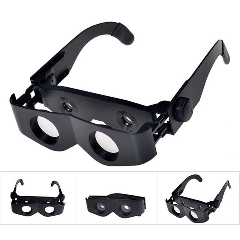 Портативные очки стиль телескоп лупа бинокль для рыбалки походов концерт