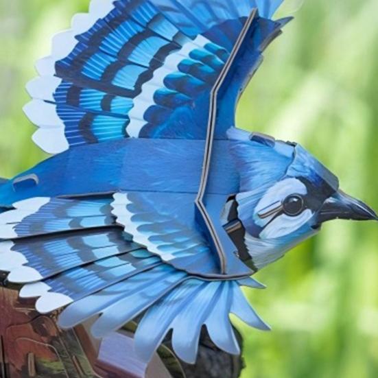 1 Set Bird Assembly Kit 3D Paper Bird Model Cardboard Animal Building Puzzle Toy DIY Craft Decoration Kids Adults Bird Lovers Gift